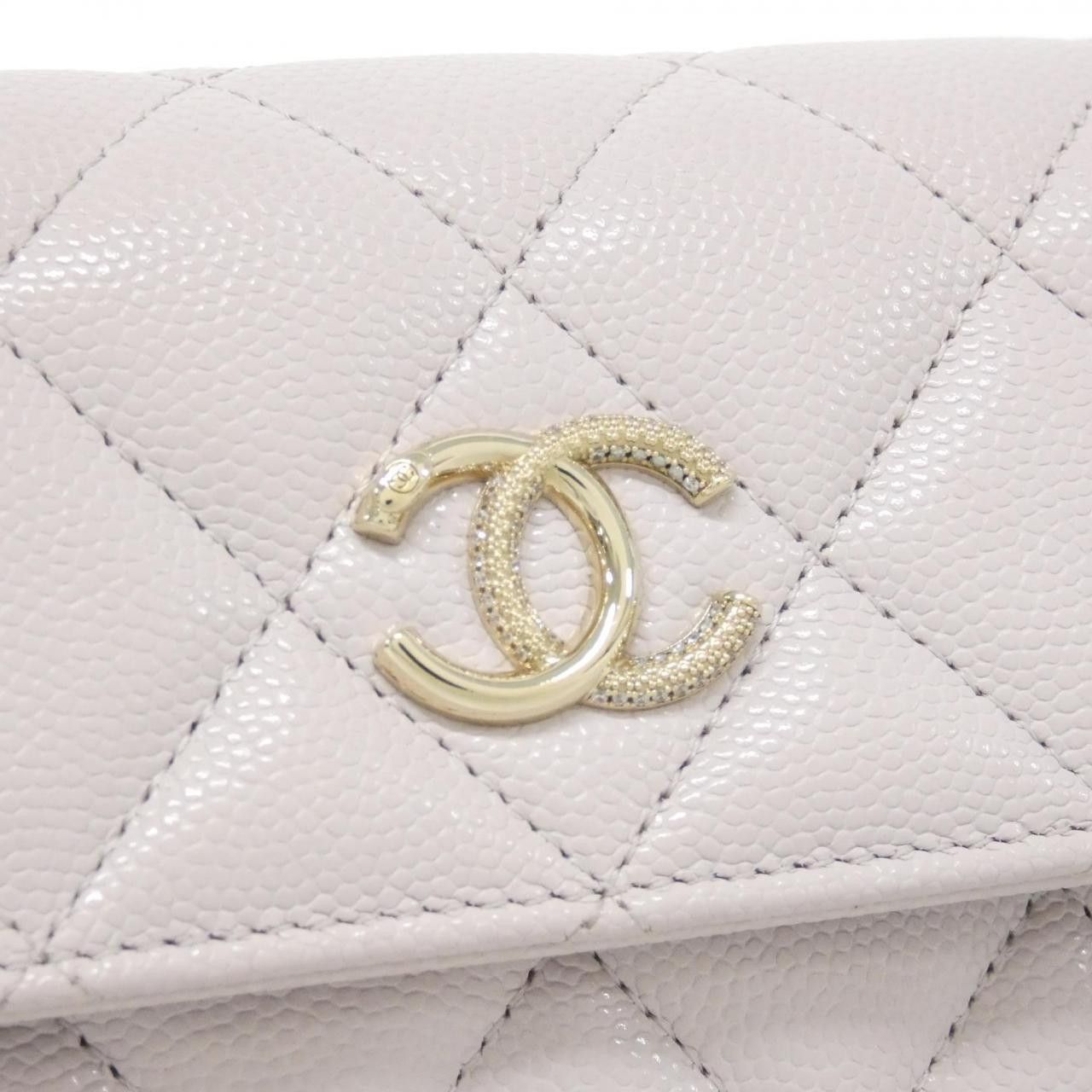 Chanel Chanel Chanel Caviar Skin Long Wallet Leather Long Wallet AP4900 DUTY FREE for USA Size ONE SIZE - 5 Thumbnail