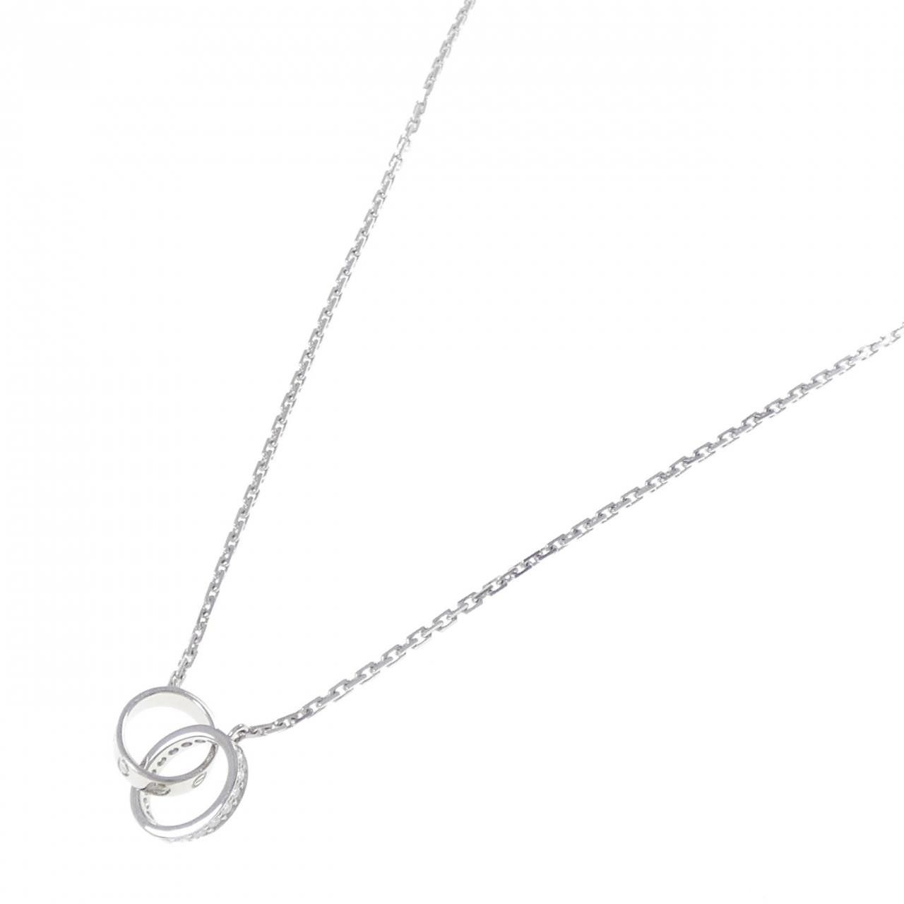 Cartier Cartier Cartier Baby Love 750 White Gold Diamond Necklace Precious Metal Necklace B7013700 DUTY FREE for USA Size ONE SIZE - 2 Thumbnail
