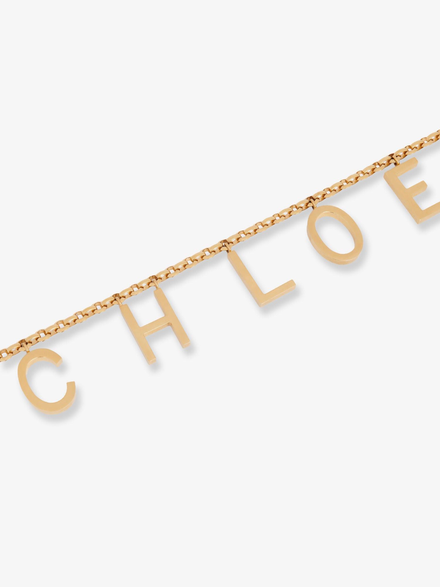 Chloe Chloe Letters Metal Belt Size ONE SIZE - 2 Thumbnail