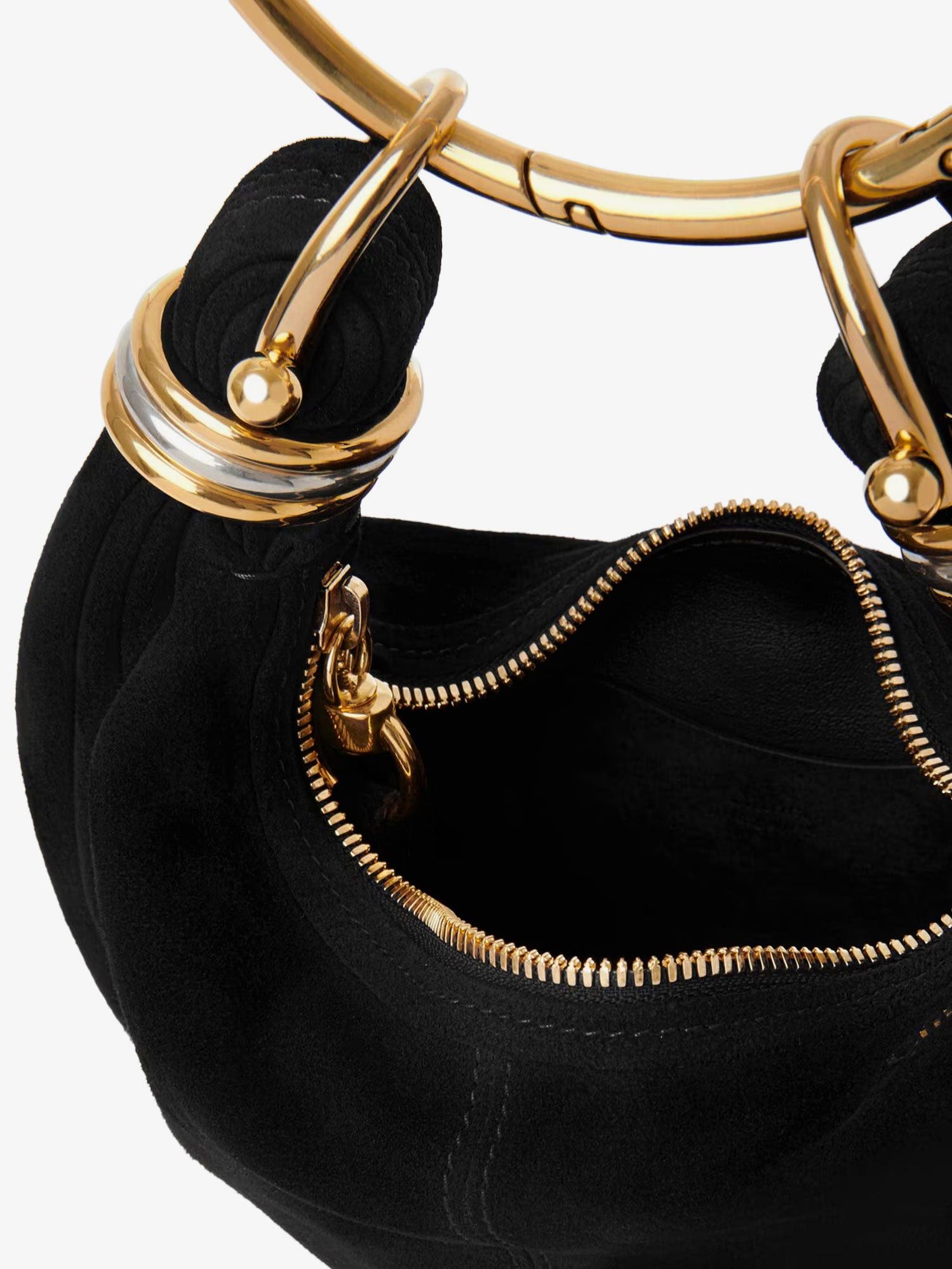 Chloe Bracelet Suede Crossbody Bag Size ONE SIZE - 4 Thumbnail