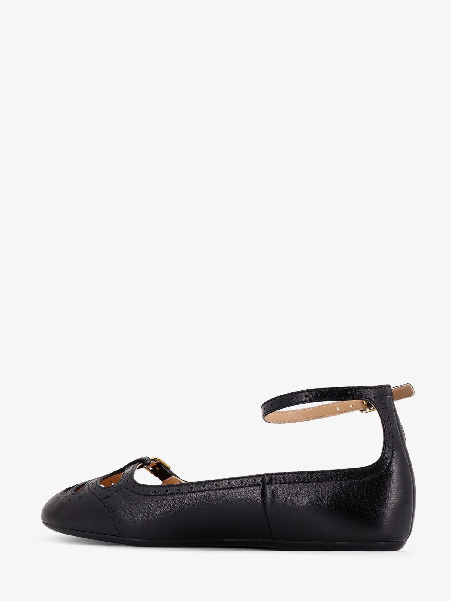 Chloe Misty Leather Ballerinas Size US 7 / IT 37 - 3 Thumbnail