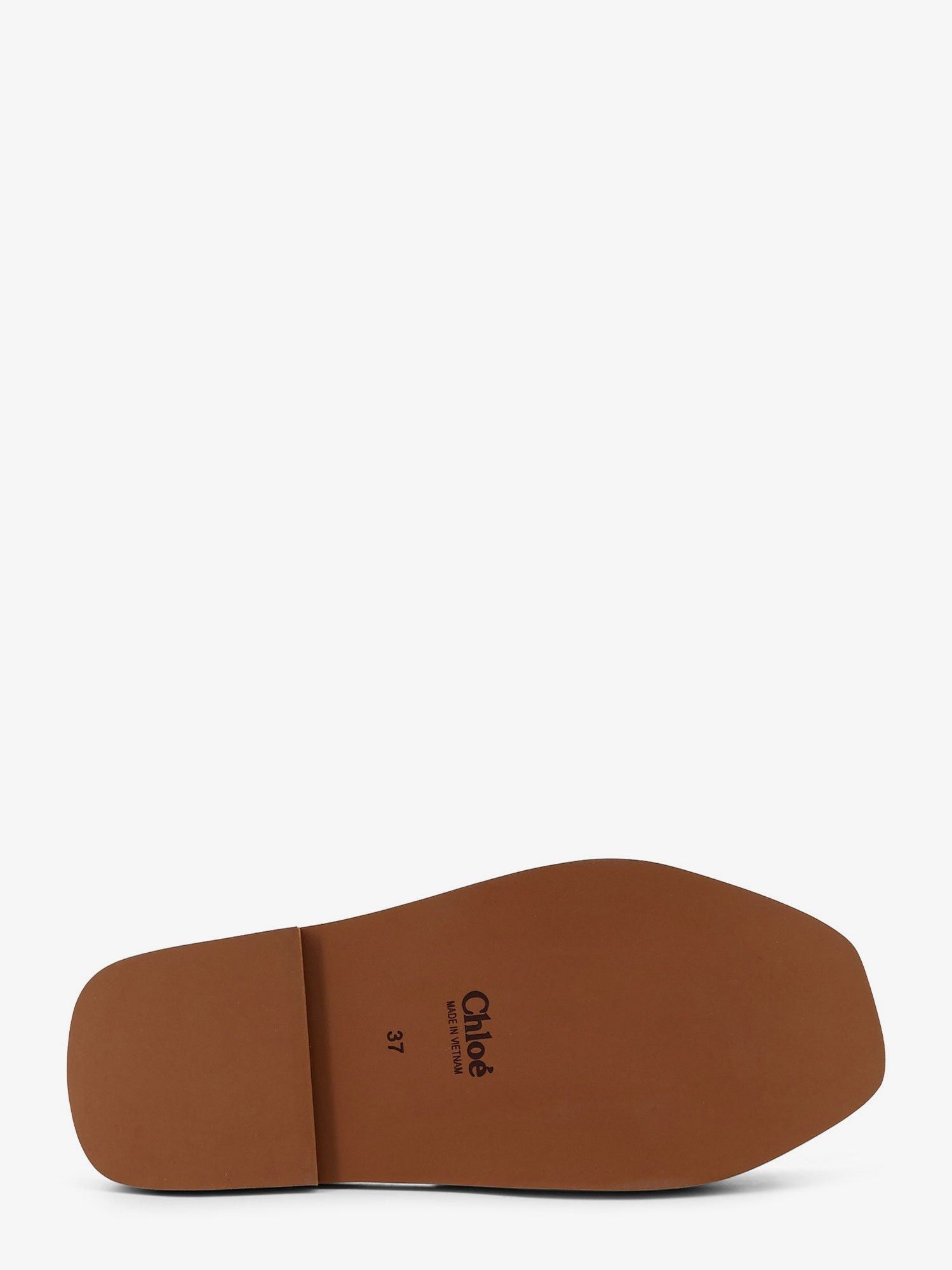 Chloe Woody Satin Sandals With Embroidered Logo Size US 6 / IT 36 - 4 Thumbnail