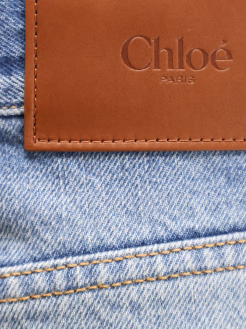 Chloe Stone-Washed Denim Jeans Size 26" / US 2 / IT 38 - 3 Thumbnail
