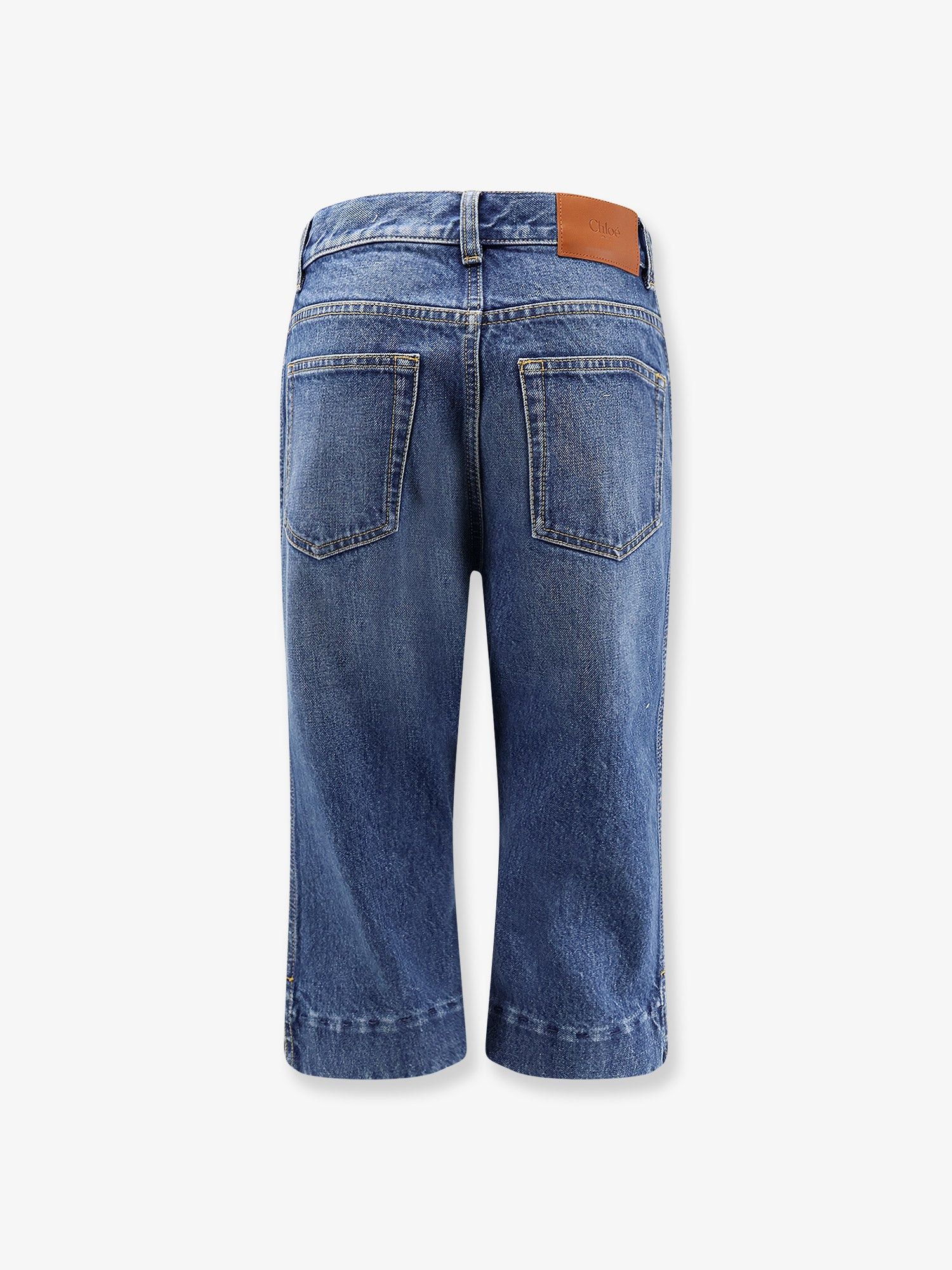 Chloe Blue Denim Capri Jeans Size 27" / US 4 / IT 40 - 2 Thumbnail