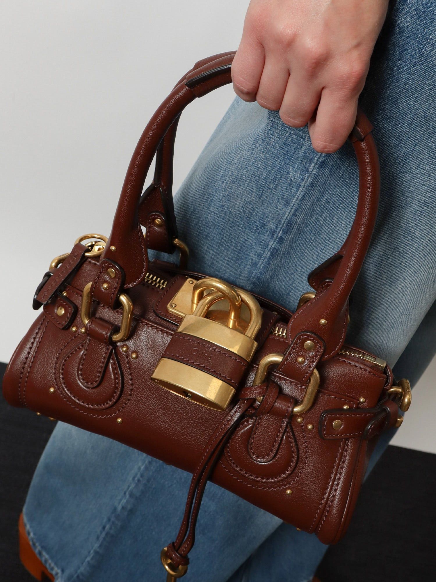Chloe Paddington Leather Shoulder Bag Size ONE SIZE - 5 Thumbnail