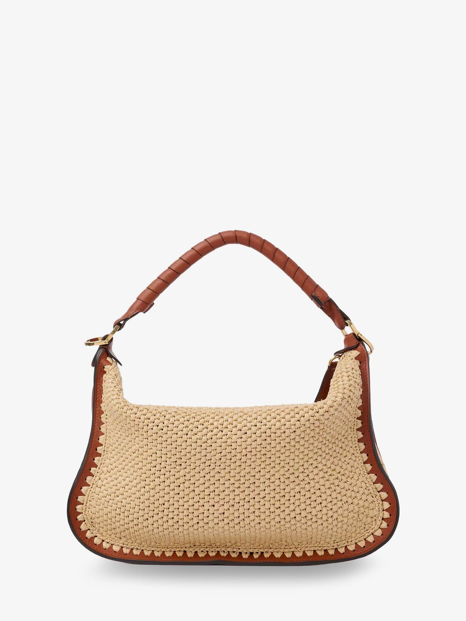 Chloe Marcie Raffia Shoulder Bag Size ONE SIZE - 2 Thumbnail