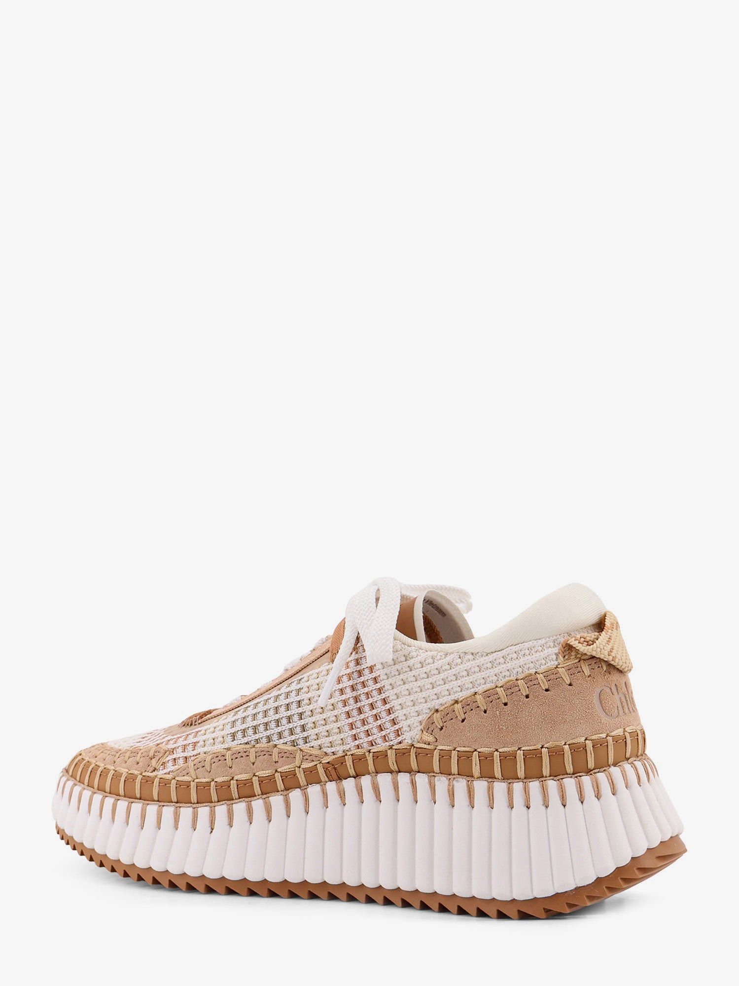 Chloe Mesh Nama Low-Top Sneakers With Suede Inserts Size US 6 / IT 36 - 3 Thumbnail