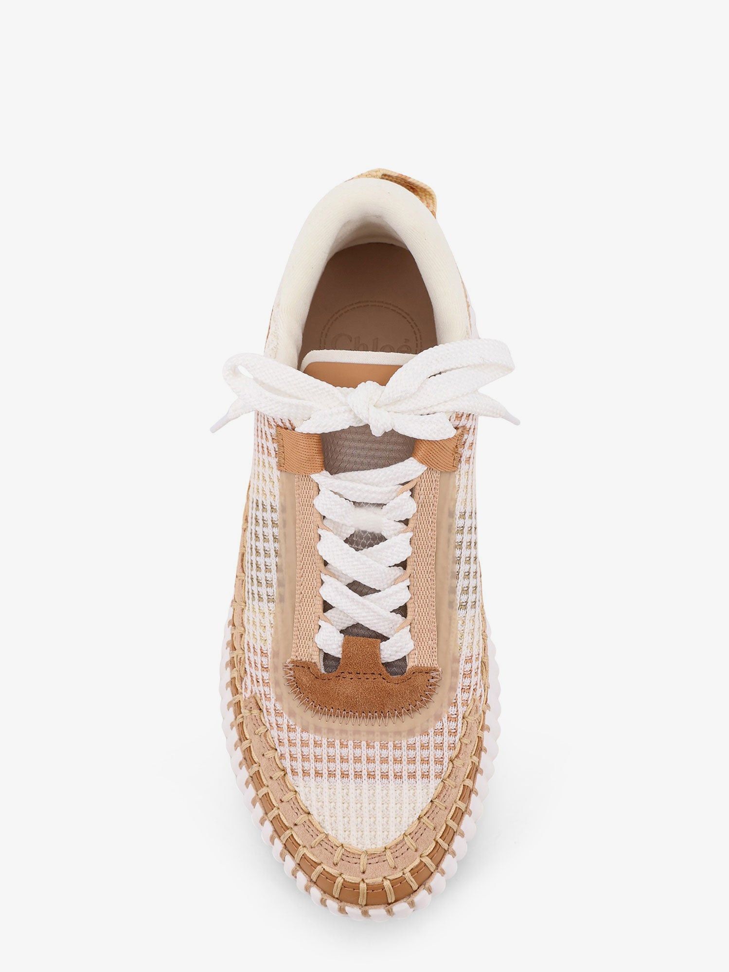 Chloe Mesh Nama Low-Top Sneakers With Suede Inserts Size US 6 / IT 36 - 5 Thumbnail