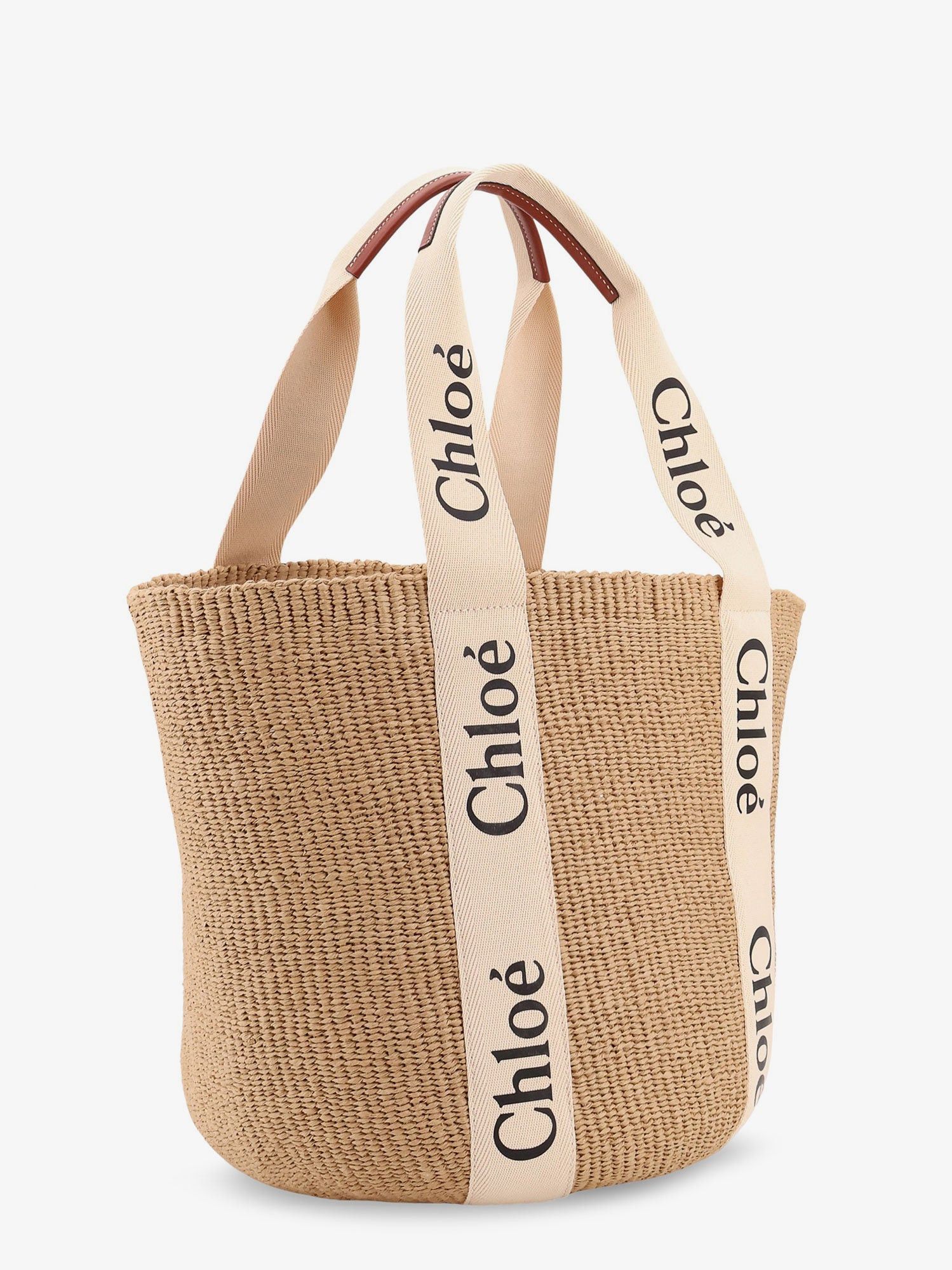 Chloe Woody Raffia Shoulder Bag Size ONE SIZE - 2 Thumbnail