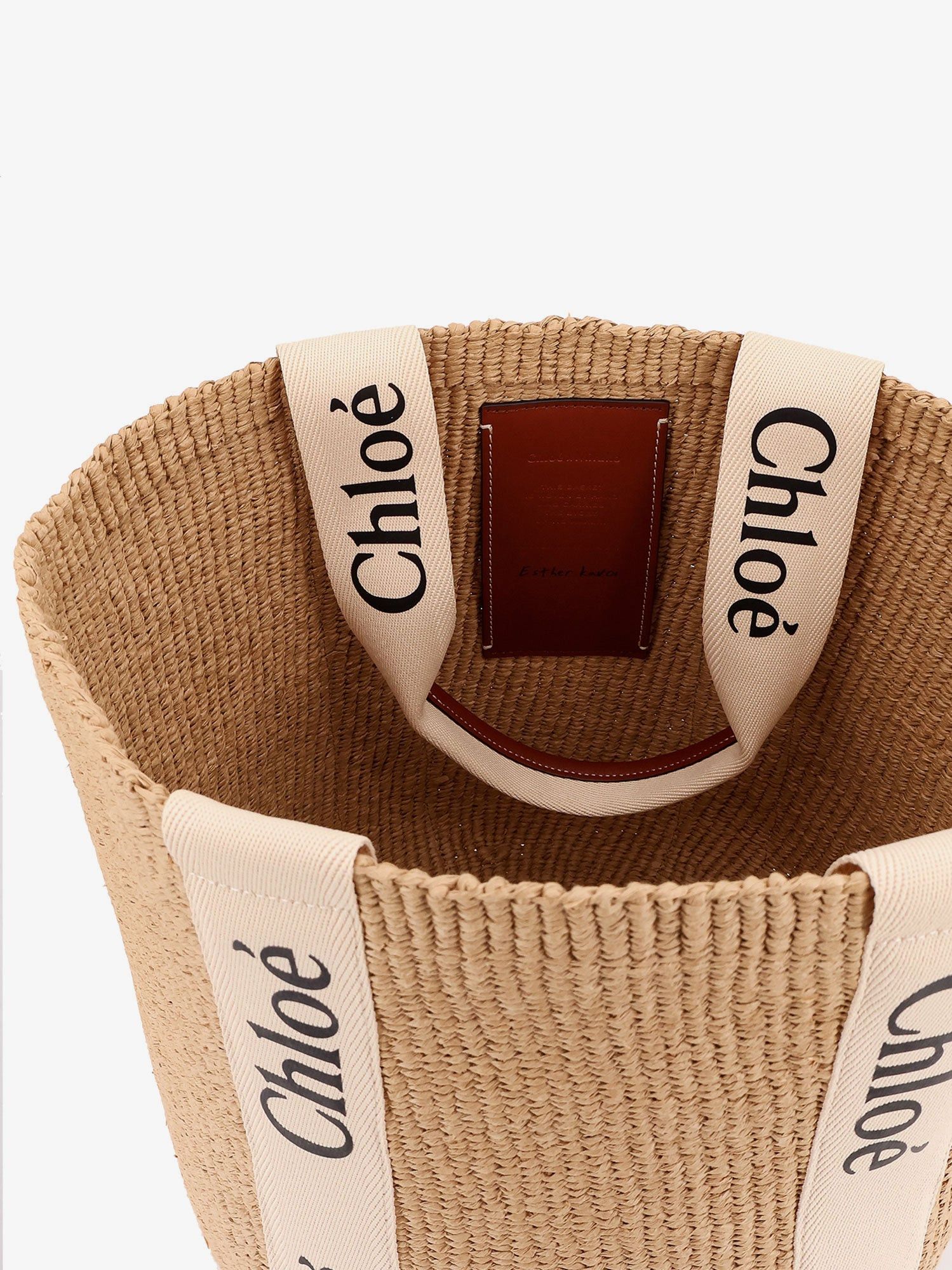 Chloe Woody Raffia Shoulder Bag Size ONE SIZE - 3 Thumbnail