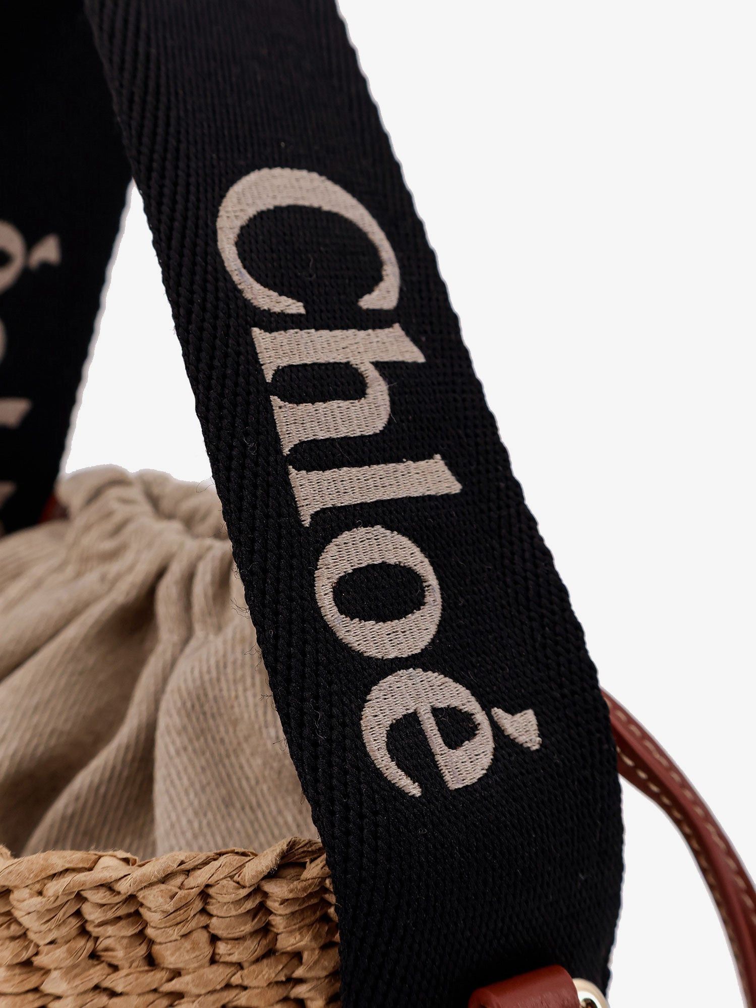Chloe Woody Raffia Bucket Bag Size ONE SIZE - 5 Thumbnail