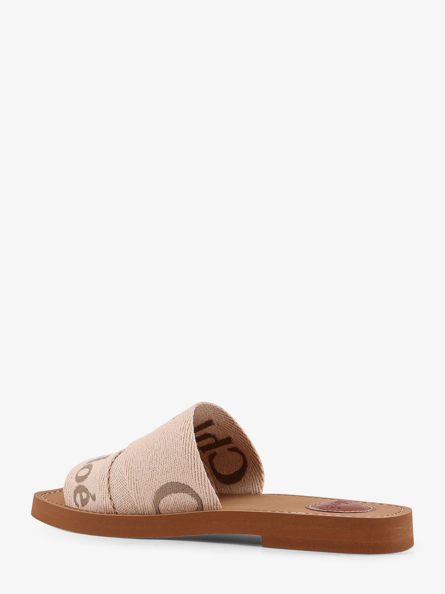 Chloe Woody Linen Sandals Size US 6 / IT 36 - 3 Thumbnail