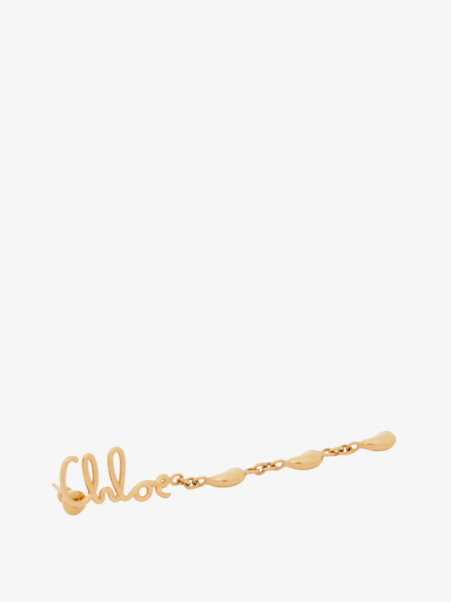 Chloe Chloe Iconic Metal Earrings Size ONE SIZE - 2 Thumbnail