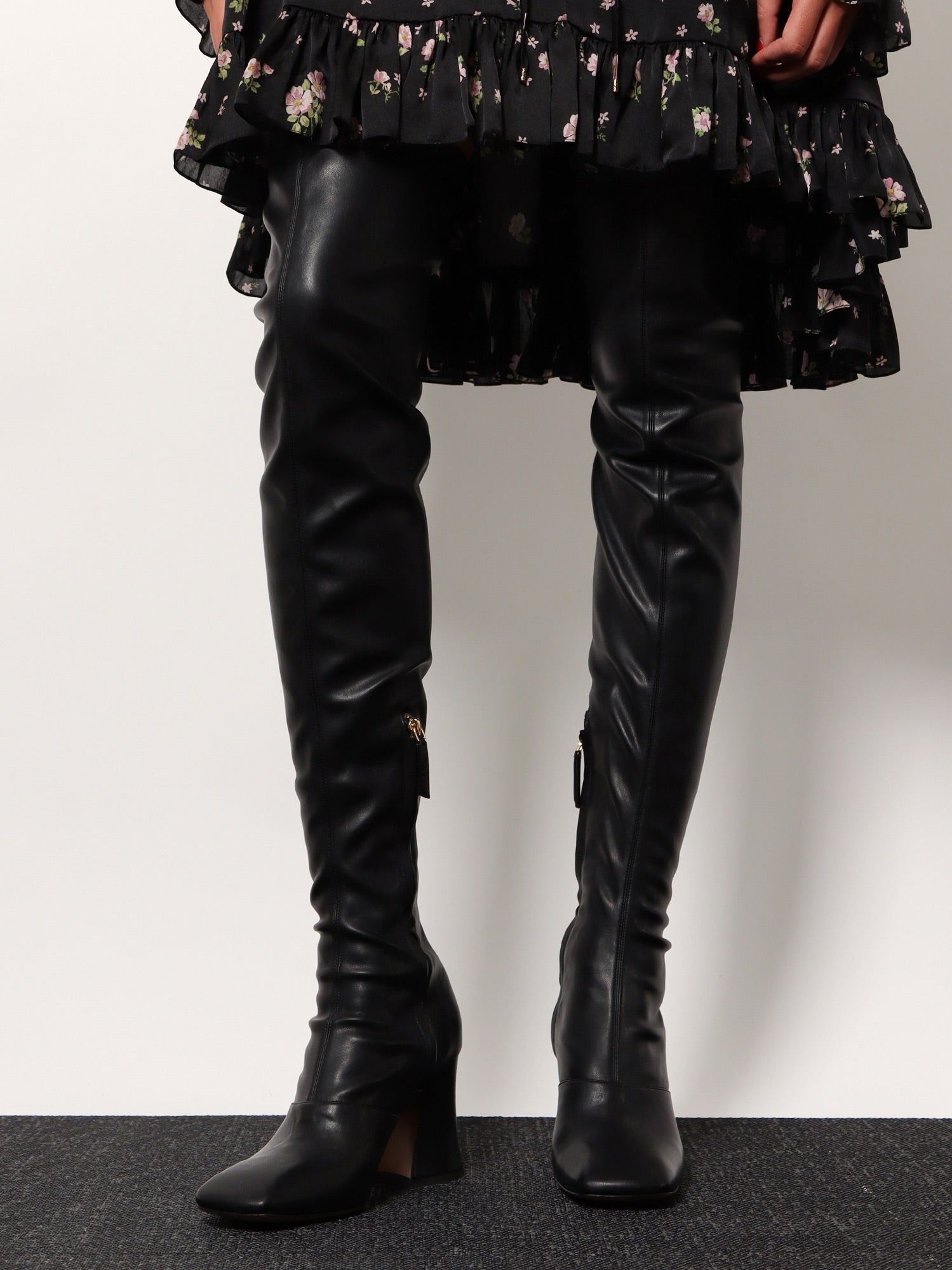 Chloe Janis Over The Knee Leather Boots Size US 8 / IT 38 - 5 Thumbnail