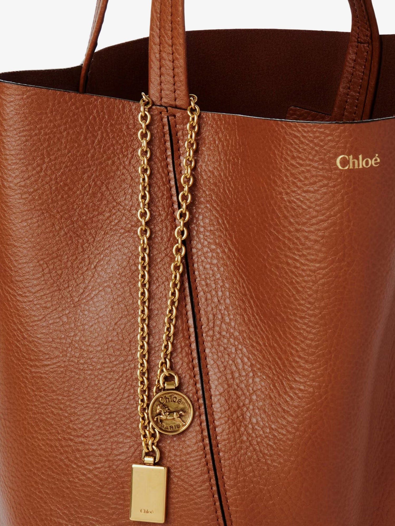 Chloe Chloe Spin Leather Shoulder Bag Size ONE SIZE - 5 Thumbnail