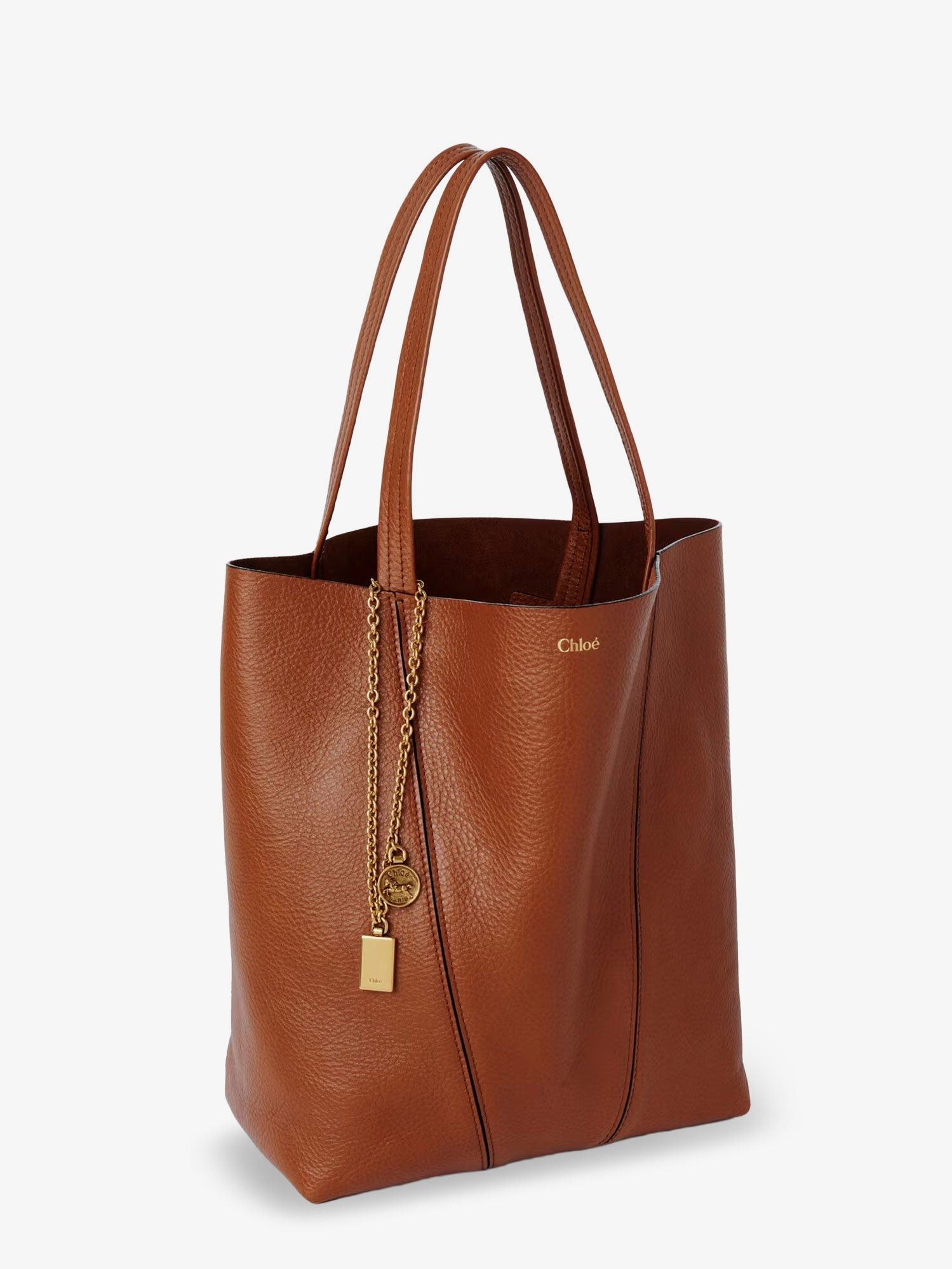 Chloe Chloe Spin Leather Shoulder Bag Size ONE SIZE - 3 Thumbnail