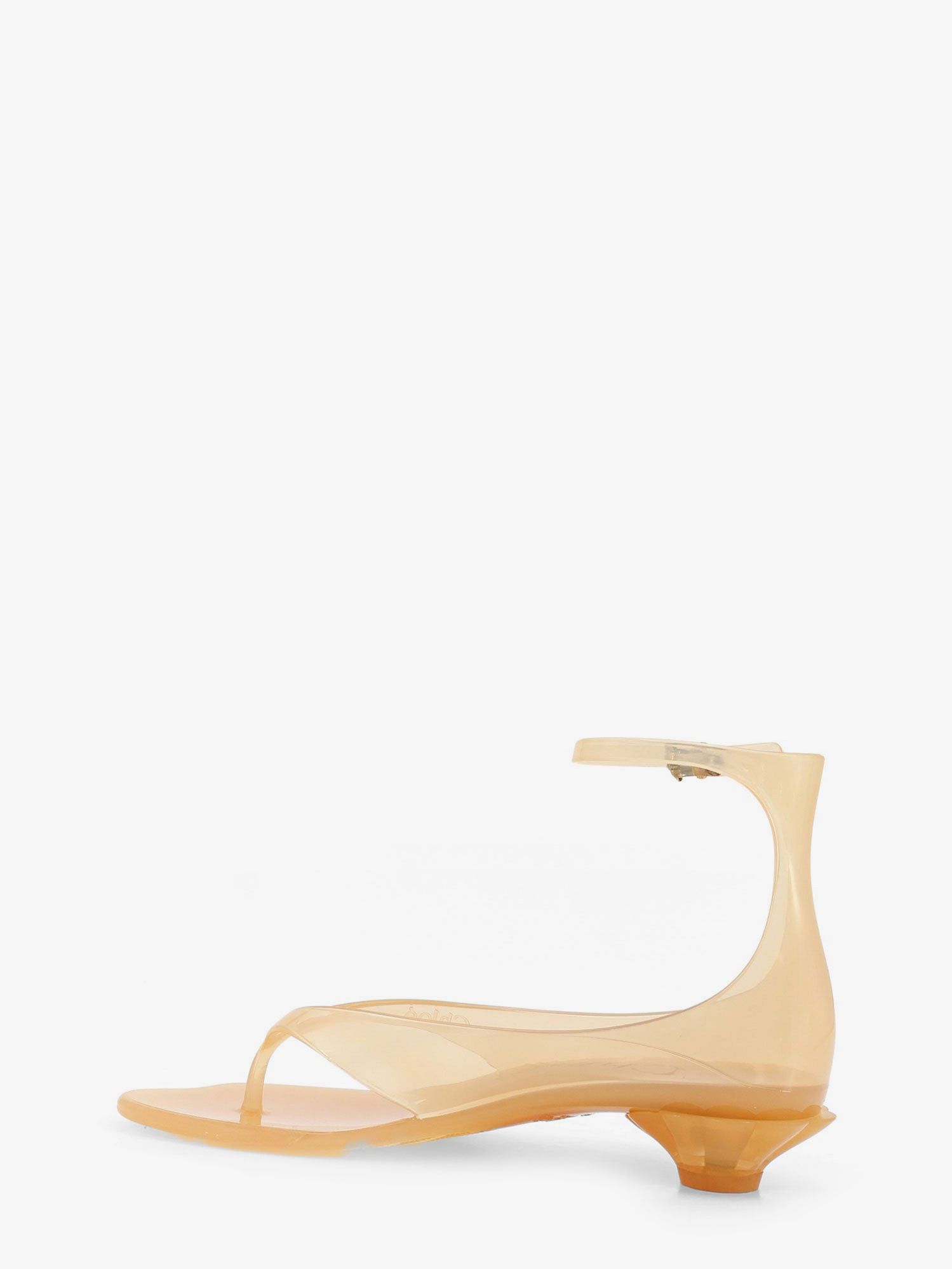 Chloe Tpu Jelly Sandals With Shell-Shaped Heel Size US 6 / IT 36 - 3 Thumbnail