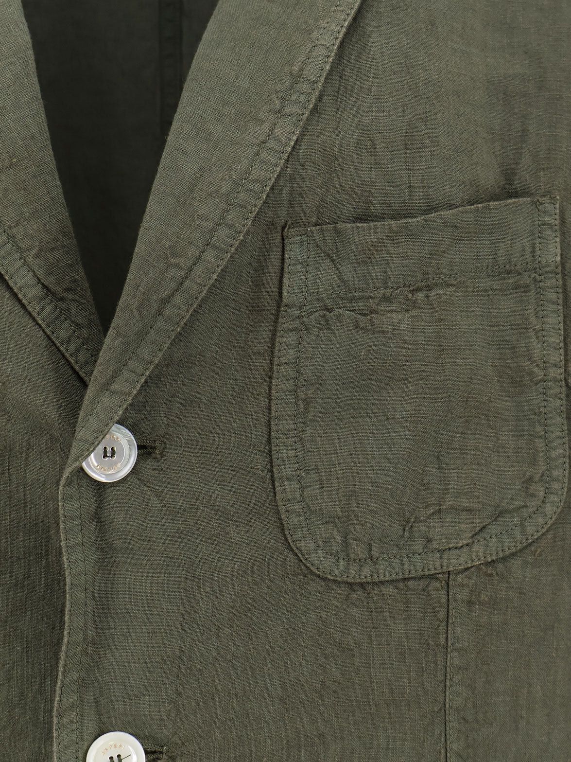 Aspesi Samuraki Linen Blazer Size US L / EU 52-54 / 3 - 3 Thumbnail