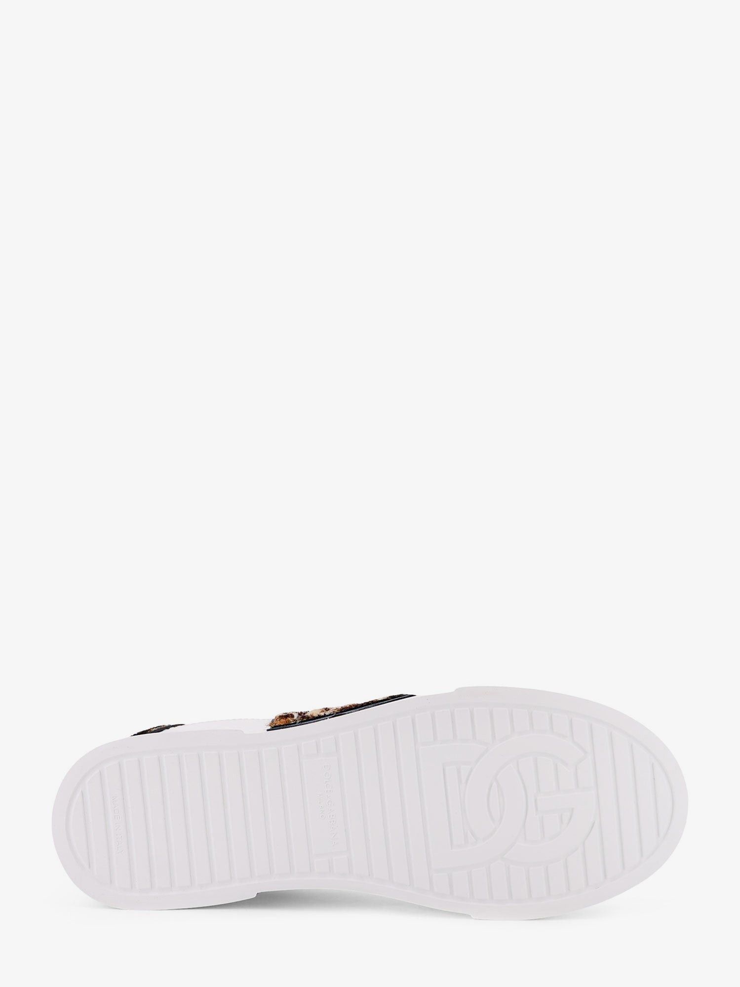 Dolce & Gabbana Portofino Letaher Light Strobel Sneakers Size US 7 / IT 37 - 4 Thumbnail