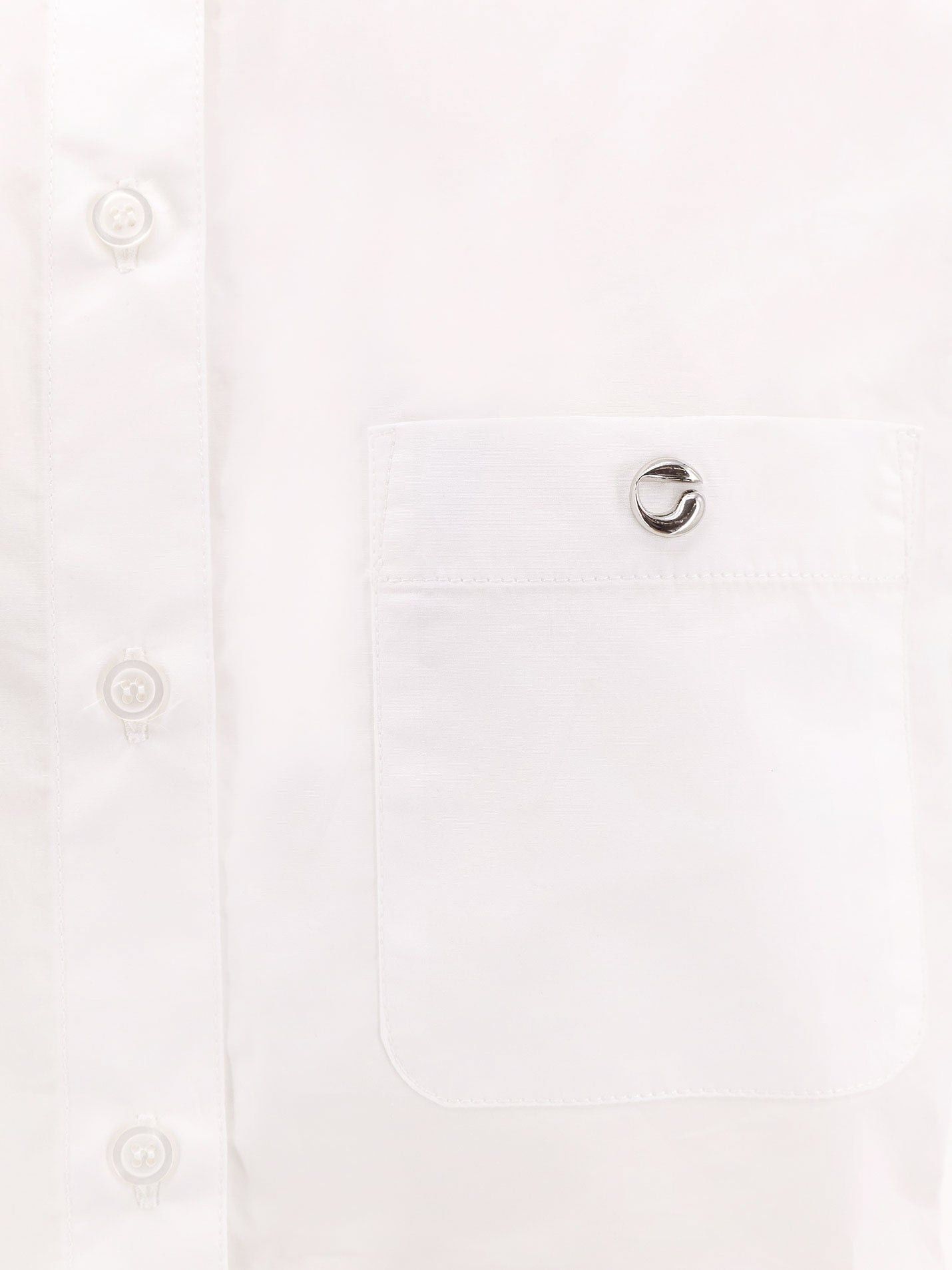 Coperni Boyfriend Popeline Cotton Shirt Size S / US 4 / IT 40 - 3 Thumbnail