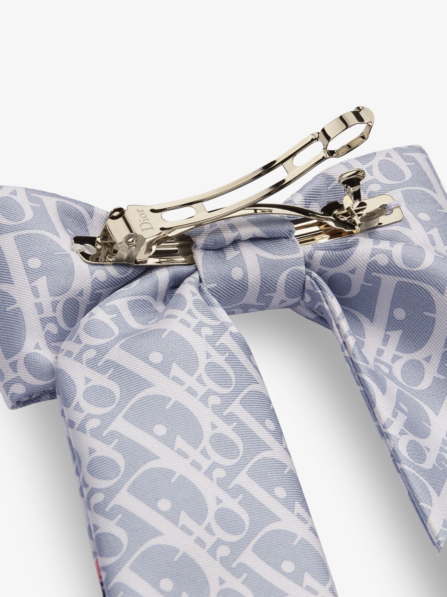 Dior Dior Twist Infini Tartan Print Silk Hair Clip Size ONE SIZE - 2 Thumbnail