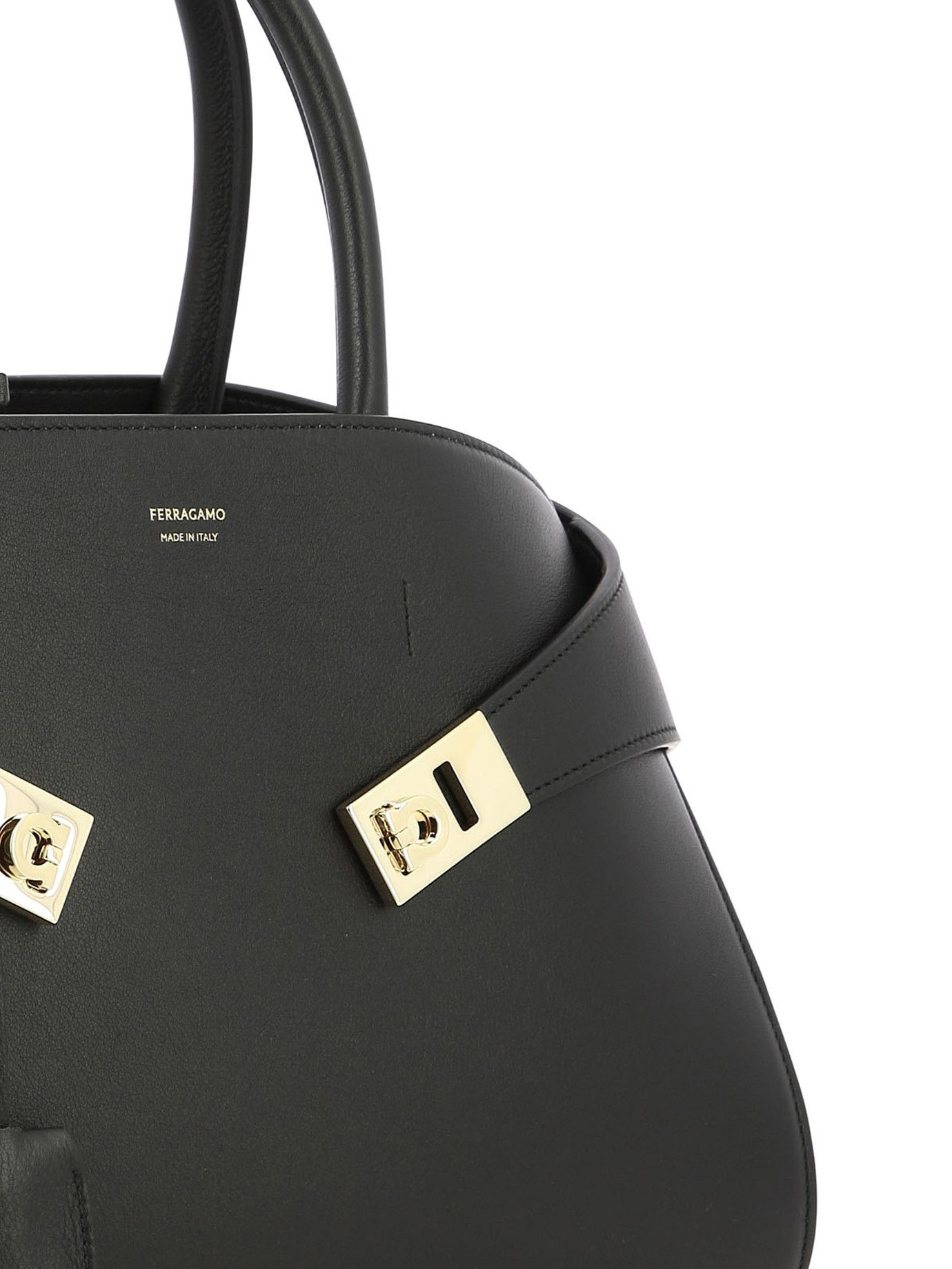 Salvatore Ferragamo Hug Medium Handbag Size ONE SIZE - 4 Thumbnail