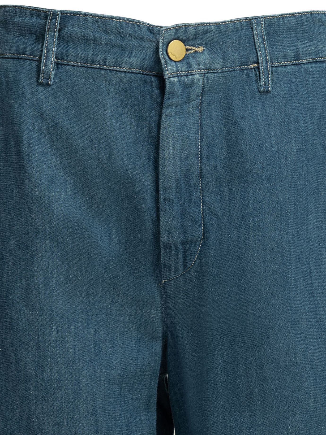 Max Mara Wide Leg Jeans Size 27" / US 4 / IT 40 - 3 Thumbnail