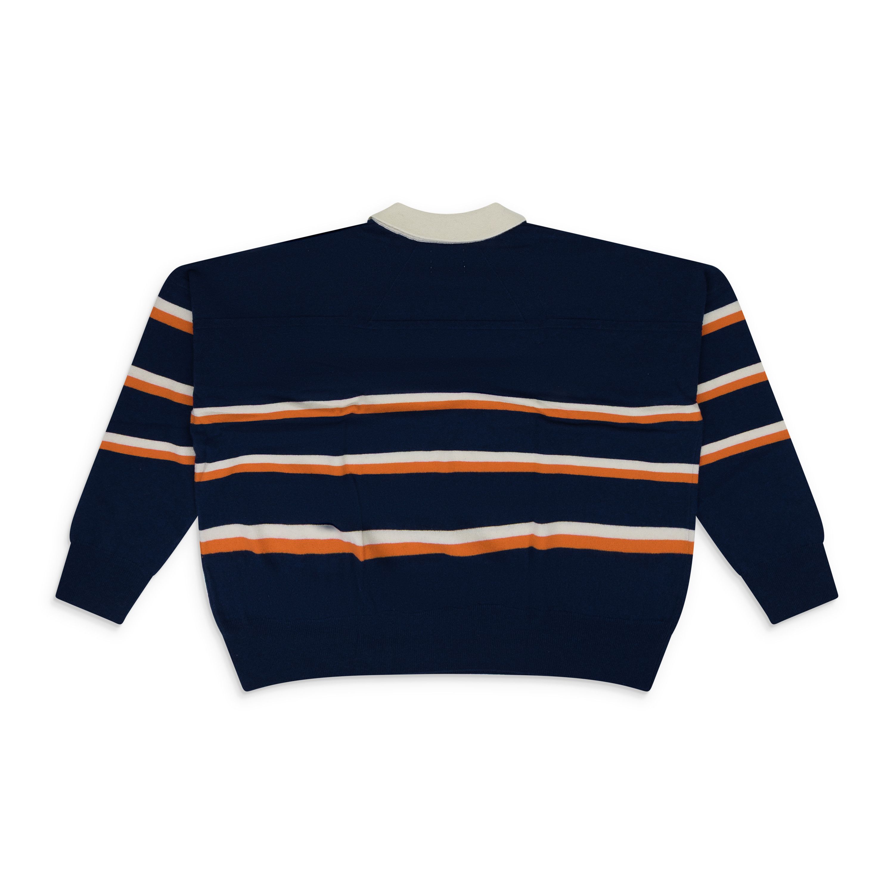 Rhude Striped Polo SIZE M Size US M / EU 48-50 / 2 - 2 Thumbnail
