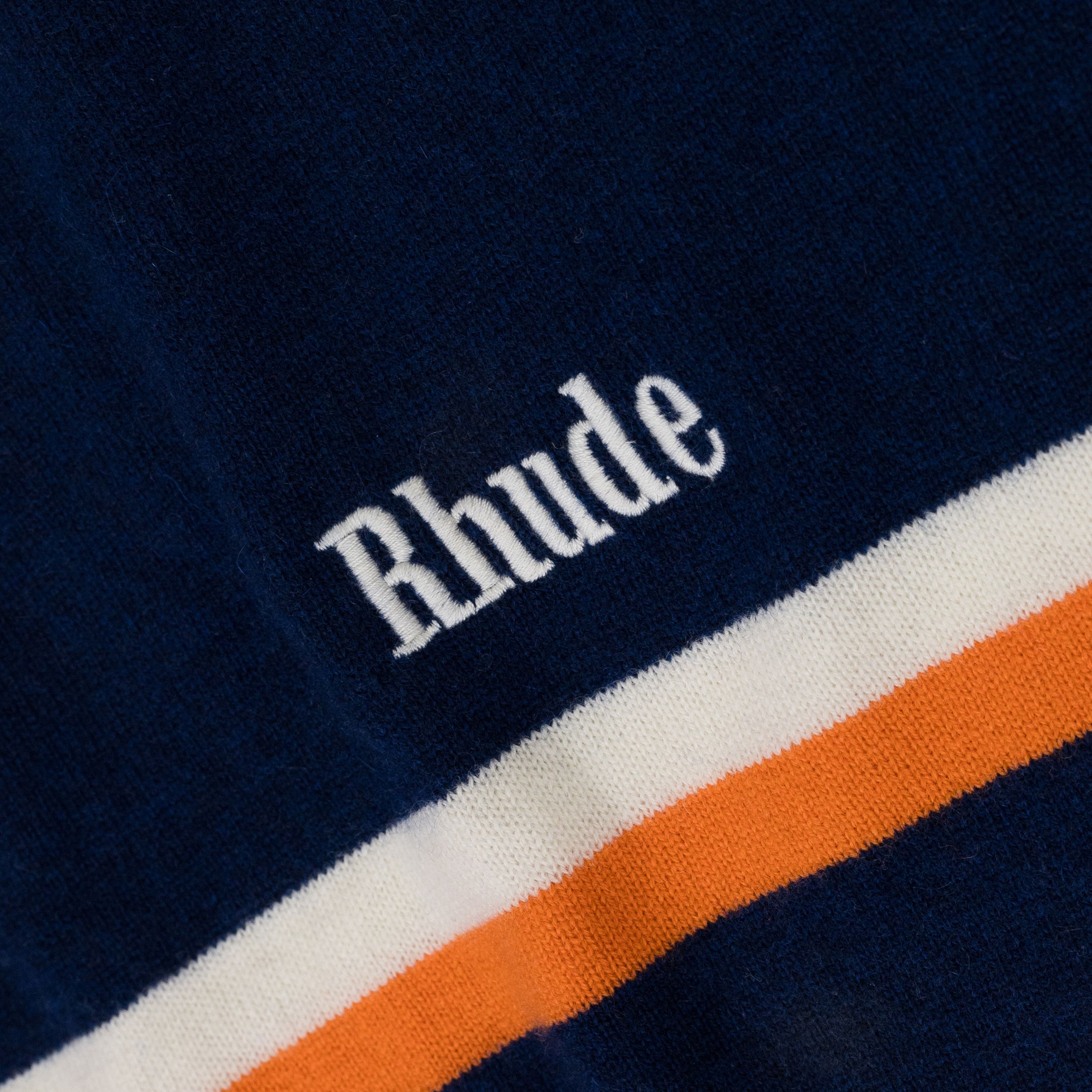 Rhude Striped Polo SIZE M Size US M / EU 48-50 / 2 - 6 Thumbnail