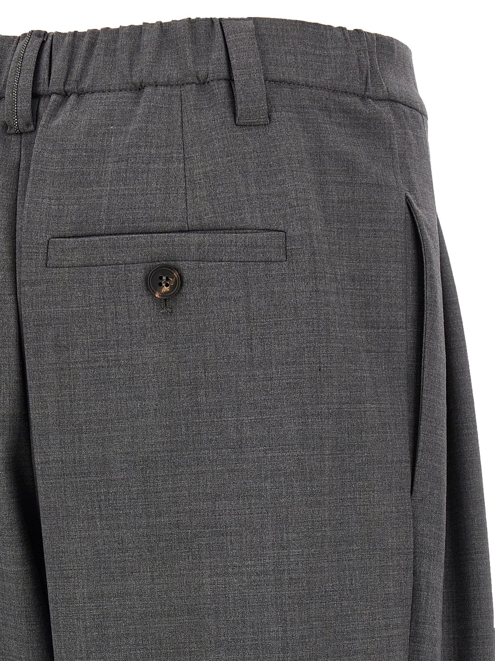 Brunello Cucinelli 'Sartorial Baggy' Pants Size 25" / US 0 / IT 36 - 4 Thumbnail
