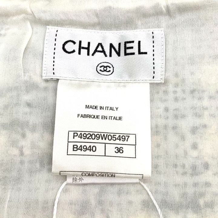 Chanel Chanel Camellia Pearl Button Knitted Bustier Top Size XS / US 0-2 / IT 36-38 - 6 Thumbnail