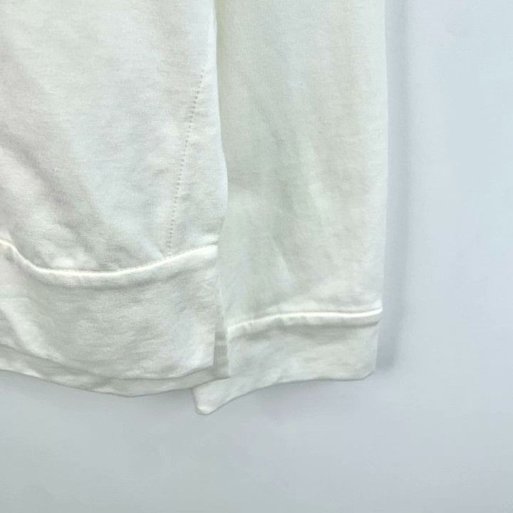 Brunello Cucinelli Brunello Cucinelli White Beaded V-Neck Sweater Size XS / US 0-2 / IT 36-38 - 4 Thumbnail