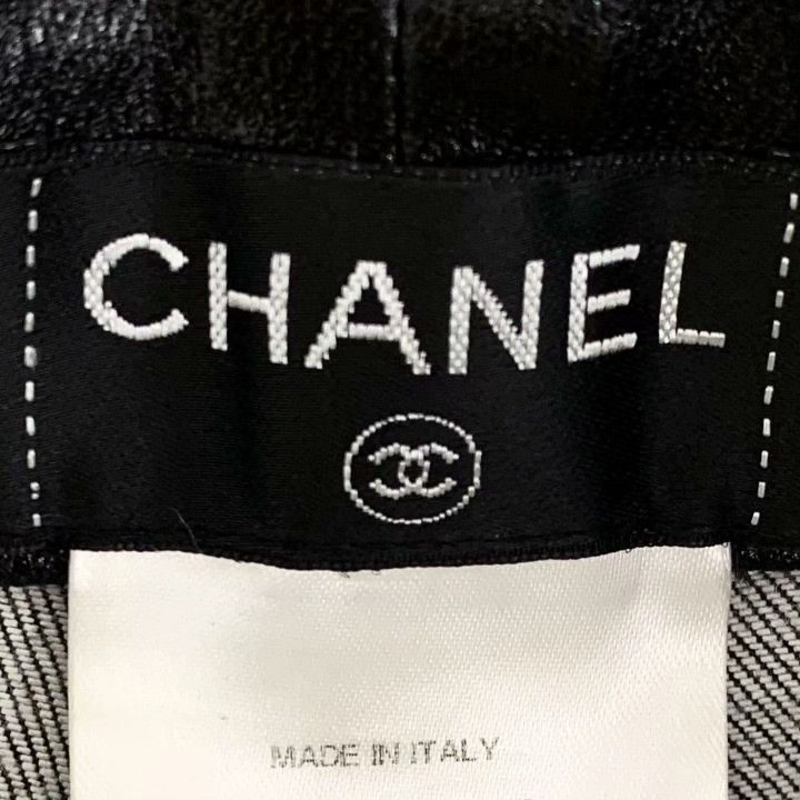Chanel Chanel Black Coated Cotton Casual Shorts Size 36" / US 14 / IT 50 - 5 Thumbnail