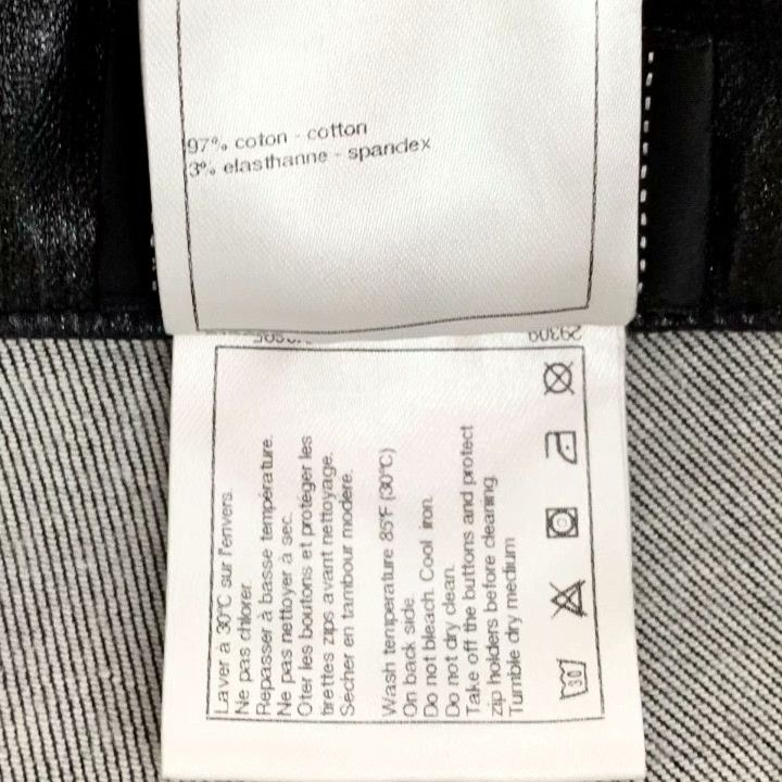 Chanel Chanel Black Coated Cotton Casual Shorts Size 36" / US 14 / IT 50 - 7 Thumbnail