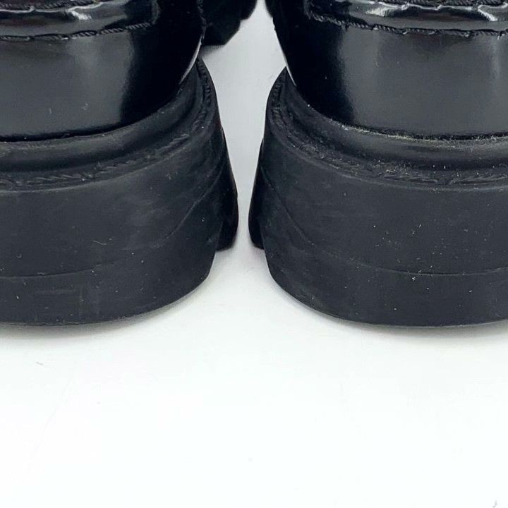 Dior Dior Black Logo Metal Buckle Leather Loafers Size US 5 / IT 35 - 8 Thumbnail