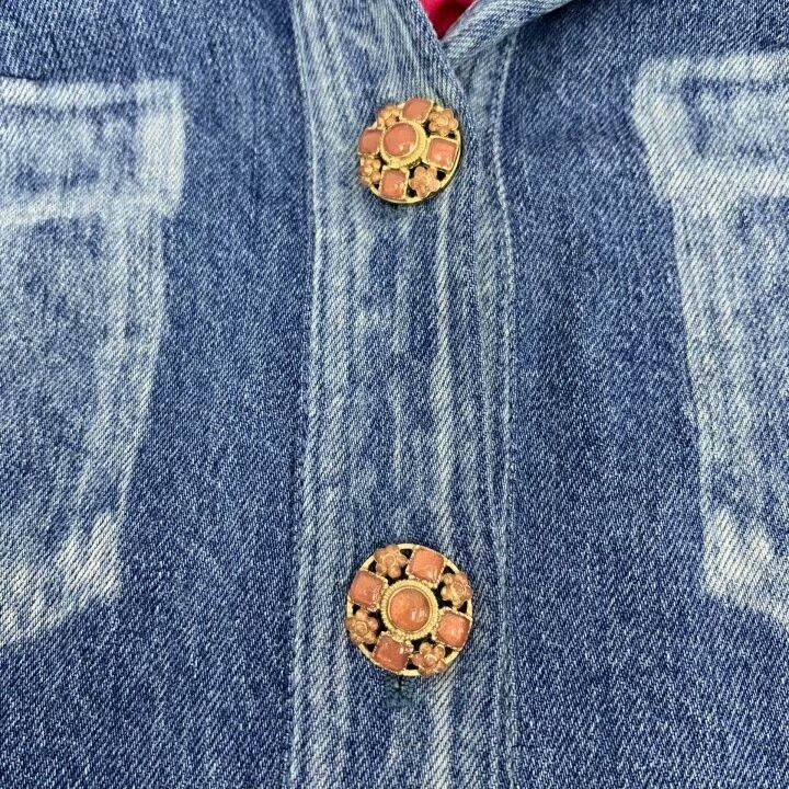 Chanel Chanel Tweed Denim Panel Jacket Size XS / US 0-2 / IT 36-38 - 5 Thumbnail