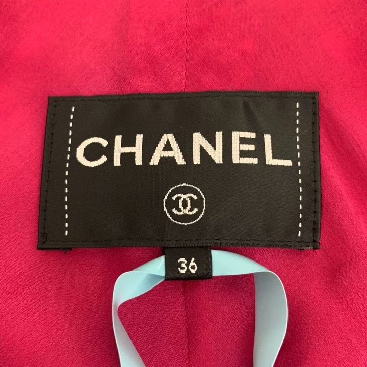 Chanel Chanel Tweed Denim Panel Jacket Size XS / US 0-2 / IT 36-38 - 6 Thumbnail