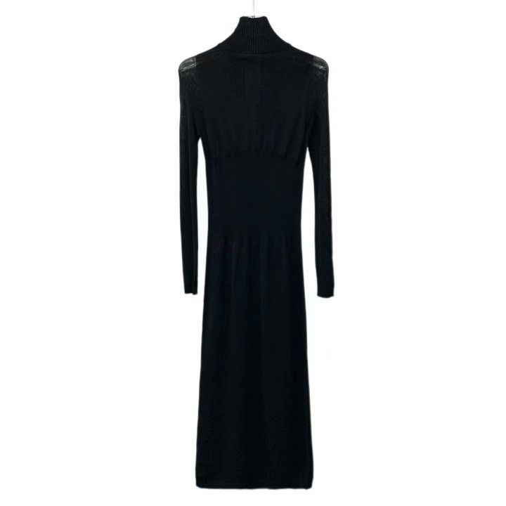 Max Mara MaxMara Natalia Turtleneck Knit Dress Size XS / US 0-2 / IT 36-38 - 2 Thumbnail