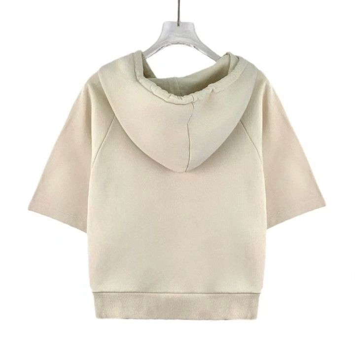 Celine Celine Logo Embroidered Cotton Hooded Sweatshirt Size M / US 6-8 / IT 42-44 - 2 Thumbnail