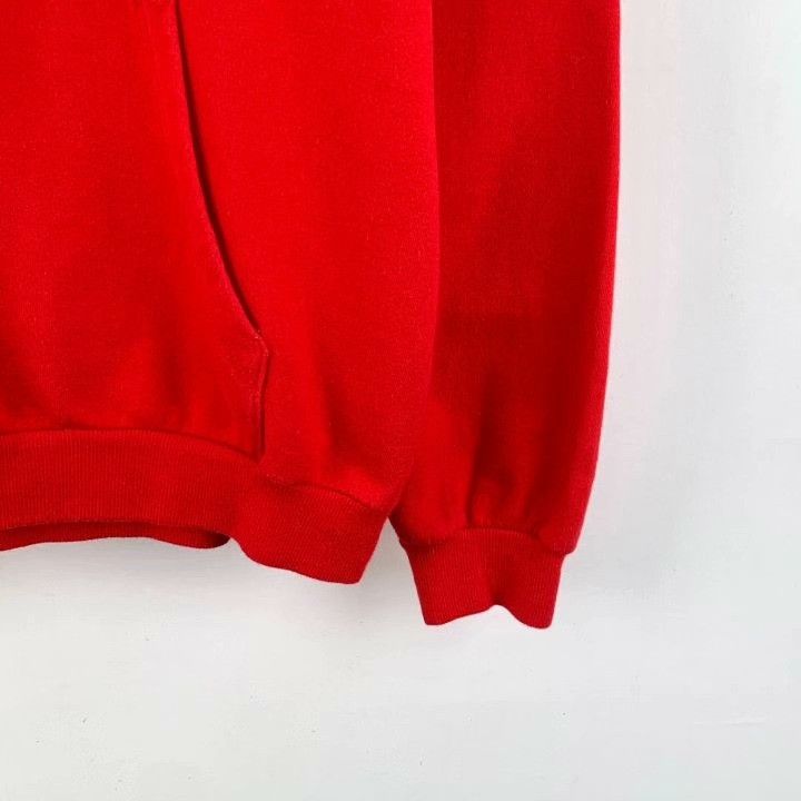 Celine Celine Red Logo Print Hoodie Size S / US 4 / IT 40 - 5 Thumbnail