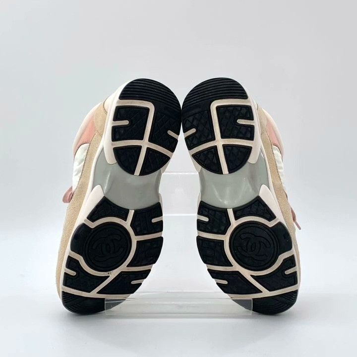 Chanel Chanel Logo Lacing Casual Flat Sneakers Size US 5 / IT 35 - 5 Thumbnail