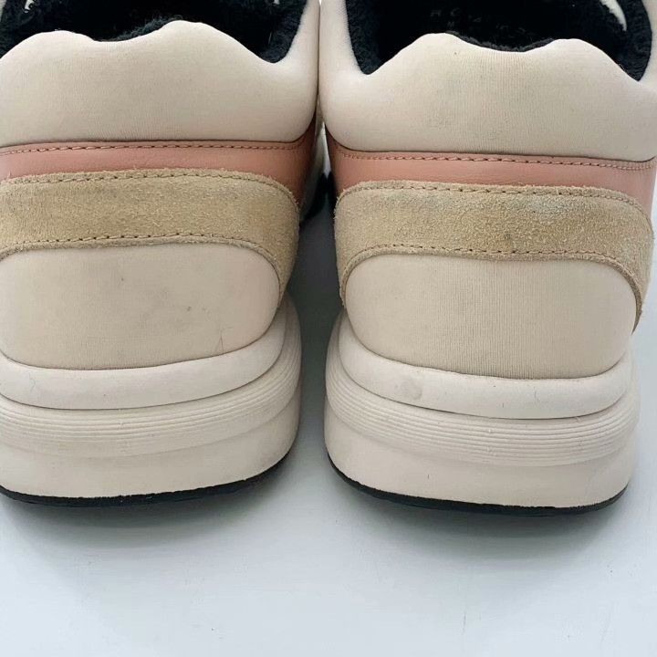 Chanel Chanel Logo Lacing Casual Flat Sneakers Size US 5 / IT 35 - 8 Thumbnail