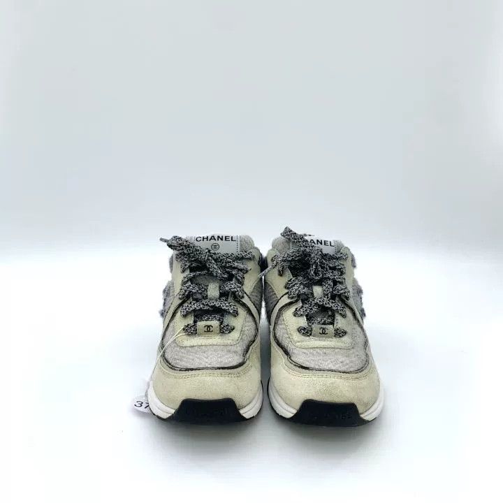 Chanel Chanel Logo Embroidered Flat Sneakers Size US 6 / IT 36 - 3 Thumbnail