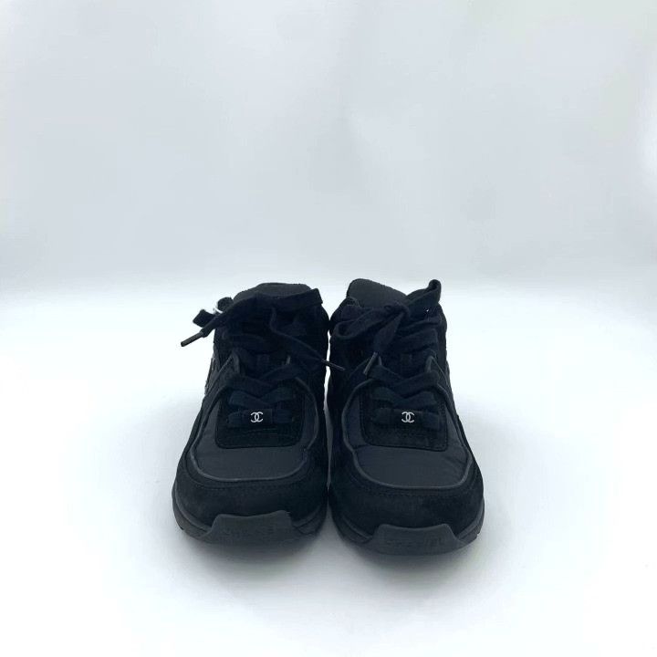 Chanel Chanel Double C Logo Flat Sneakers Size US 6 / IT 36 - 3 Thumbnail