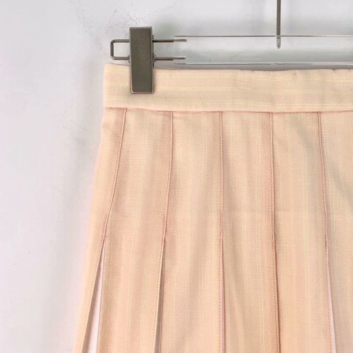 Thom Browne Thom Browne Wool Pleated Mini Skirt Size 36" / US 14 / IT 50 - 3 Thumbnail