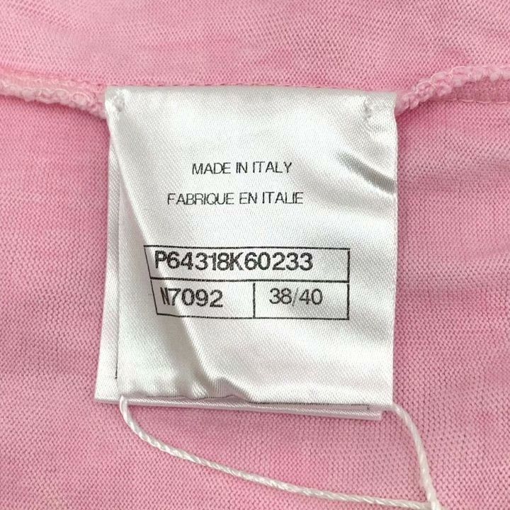 Chanel Chanel Roof Series Pink Logo T-shirt Size S / US 4 / IT 40 - 7 Thumbnail