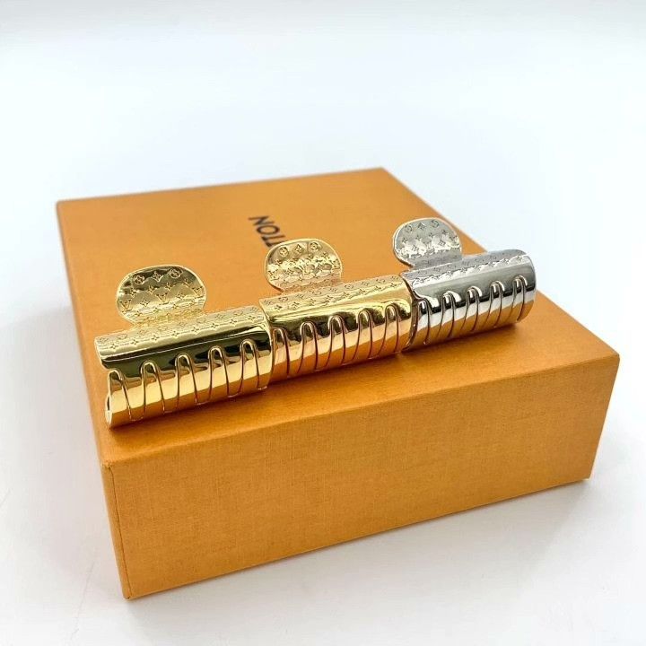 Louis Vuitton Louis Vuitton Logo Hair Clip Set Size ONE SIZE - 8 Thumbnail