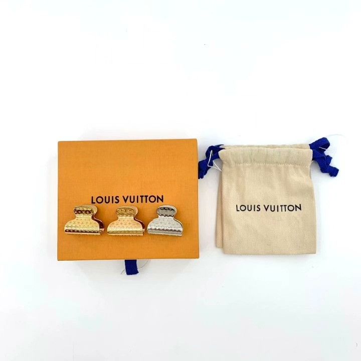 Louis Vuitton Louis Vuitton Logo Hair Clip Set Size ONE SIZE - 9 Thumbnail