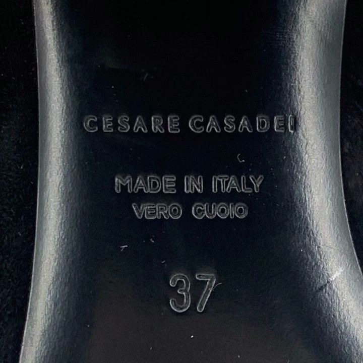 Casadei Cesare Casadei Black Over-the-Knee Boots Size US 6 / IT 36 - 6 Thumbnail