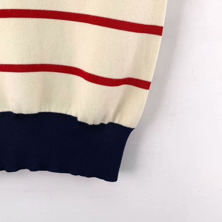 Louis Vuitton Louis Vuitton S Wool Color-Block Stripe Vest Size S / US 4 / IT 40 - 4 Thumbnail